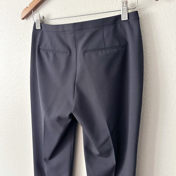 Elie Tahari Navy Wool Slim Ankle Pants Women's US Size 0 - Picture 8 of 15
